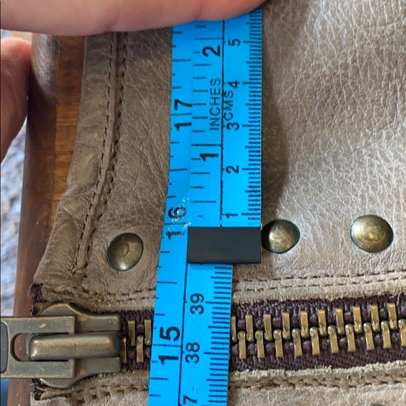 Steve Madden Studded Tall Moto Boots | Size 7 | Gray Leather - Picture 15 of 15